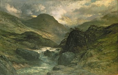 A Canyon by Gustave Dore